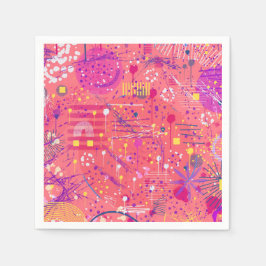 Guardanapo De Papel Jubilo: Arte Maximalista