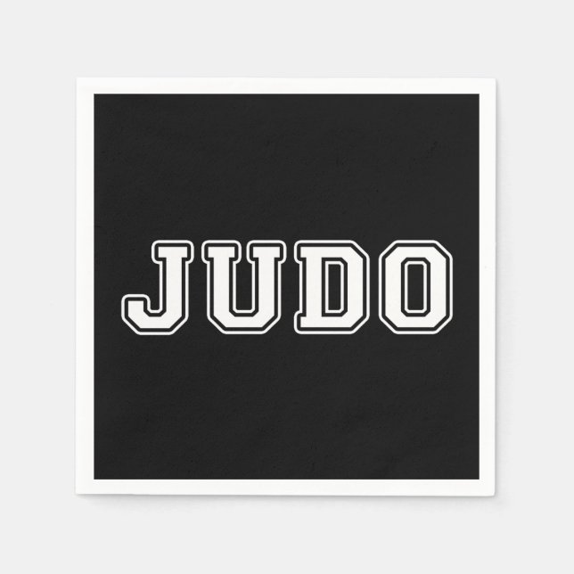 Guardanapo De Papel Judo (Frente)