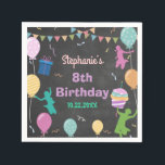 Guardanapo De Papel Jump Birthday Chalkboard Kid Trampoline Party<br><div class="desc">Personalize este fantástico guardanapo do Jump Birthday Chalkboard Kid Trampoline Party com seus detalhes de forma fácil e rápida. Todos os textos são editáveis! Para personalização mais avançada deste design,  basta selecionar o botão 'Personalizar ele / Personalizar este modelo' acima! Itens correspondentes disponíveis na coleção!</div>