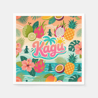 Guardanapo De Papel Kagu Tropical Tutti Frutti