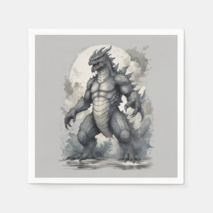 Guardanapo De Papel Kaiju