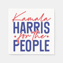Guardanapo De Papel Kamala Harris
