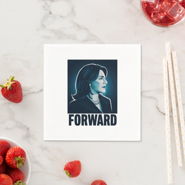 Guardanapo De Papel Kamala Harris Avançar Eleição Presidencial 2024 (Insitu)