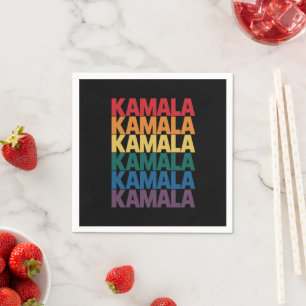 Guardanapo De Papel Kamala Harris Orgulho gay LGBTQ - Presente de Dive