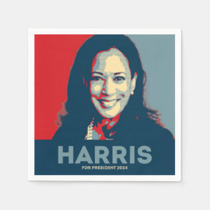 Guardanapo De Papel Kamala Harris Para O Presidente 2024