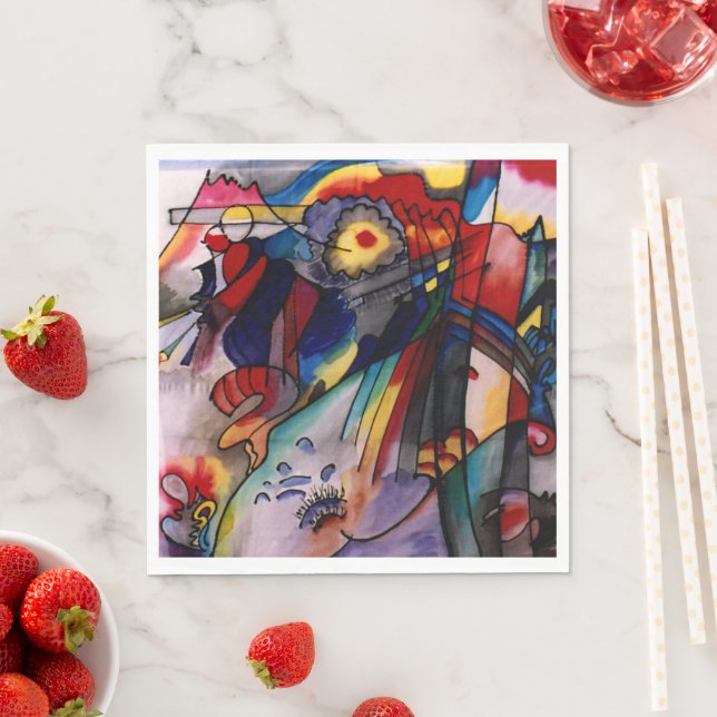 Guardanapo De Papel Kandinsky - 293 (Insitu)