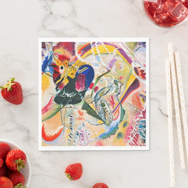 Guardanapo De Papel Kandinsky - Improvisação 35, (Insitu)