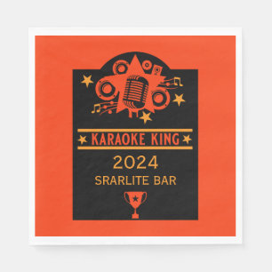 Guardanapo De Papel Karaoke Winner