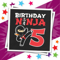 Karate Ninja, 5 anos, Festa Kids 5 Aniversário