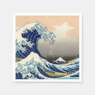Guardanapo De Papel KATSUSHIKA HOKUSAI - A grande onda fora de