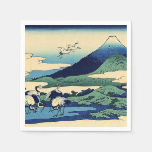 Guardanapo De Papel Katsushika Hokusai - Umegawa na província de Saga
