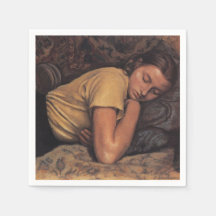 Katya dormindo (por Serebriakova)