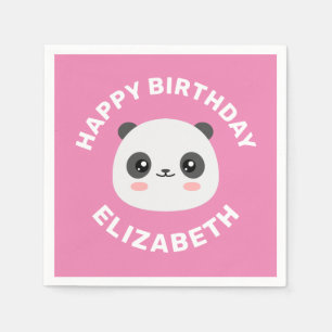 Guardanapo De Papel Kawaii Panda