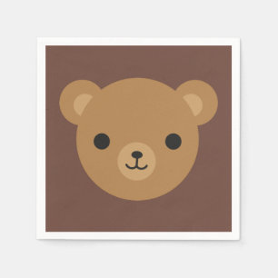 Guardanapo De Papel Kawaii Teddy Bear