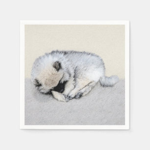 Guardanapo De Papel Kehond Slein Puppy Pintura Original