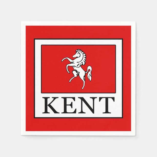Guardanapo De Papel Kent County England (Frente)