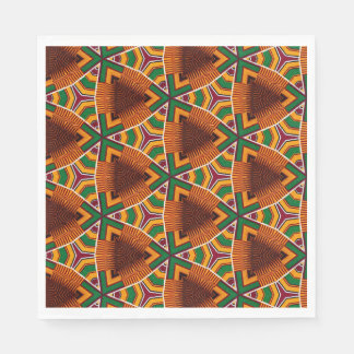 Guardanapo De Papel Kente Geometrics Kwanzaa Afrocentric