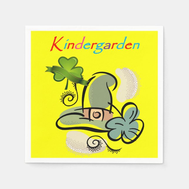 Guardanapo De Papel Kinderjarden Paper Napkins (Frente)
