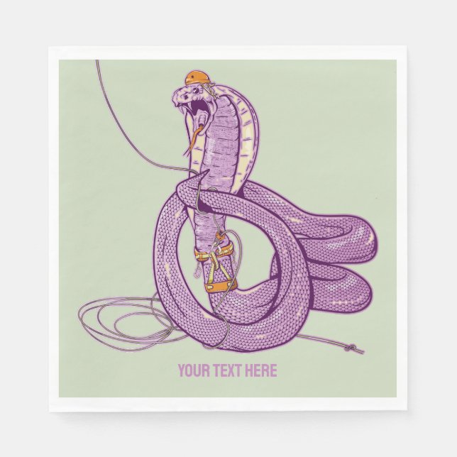 Guardanapo De Papel King Cobra Cobra Rock Subindo (Frente)