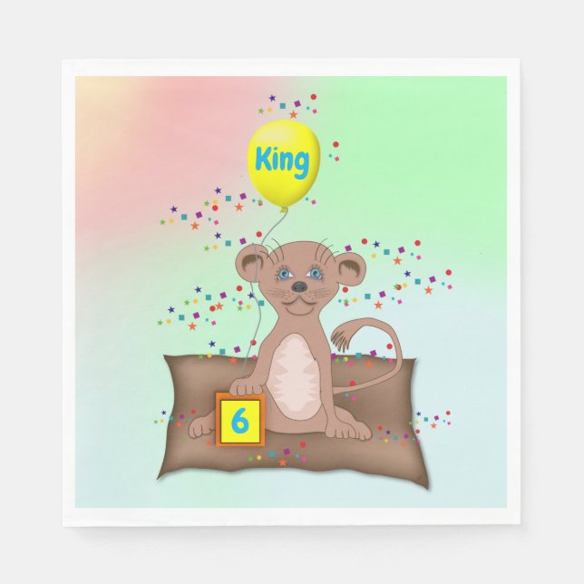 Guardanapo De Papel King Cub (Frente)