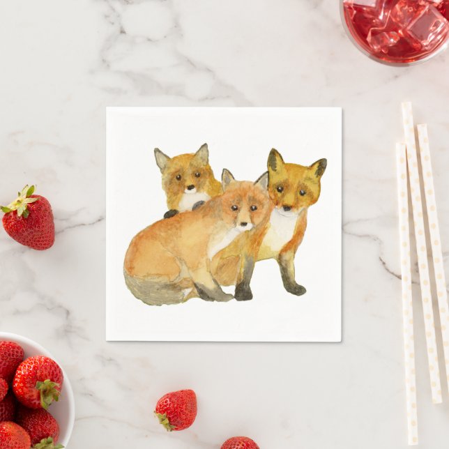 Guardanapo De Papel Kits Fox (Insitu)