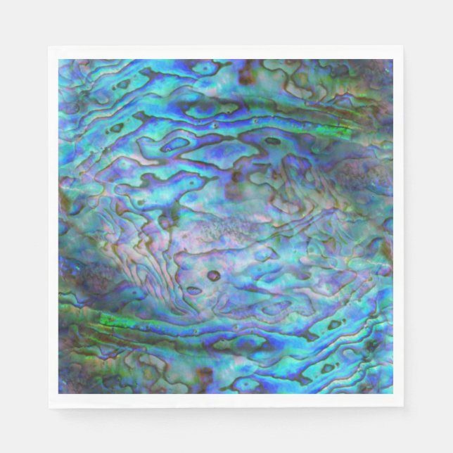 GUARDANAPO DE PAPEL KIWI NEW ZEALAND PAUA NAPKIN (Frente)