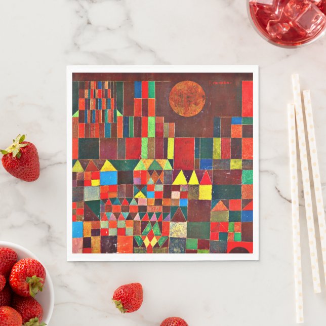 Guardanapo De Papel Klee - Castelo e Sol (Insitu)