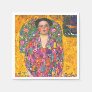 Guardanapo De Papel Klimt Retrato de Eugenia Primavesi