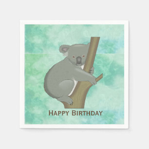 Guardanapo De Papel Koala Bear Design Paper Napkins