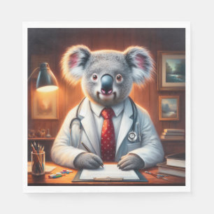 Guardanapo De Papel Koala Doctor