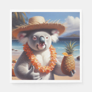 Guardanapo De Papel Koala Luau