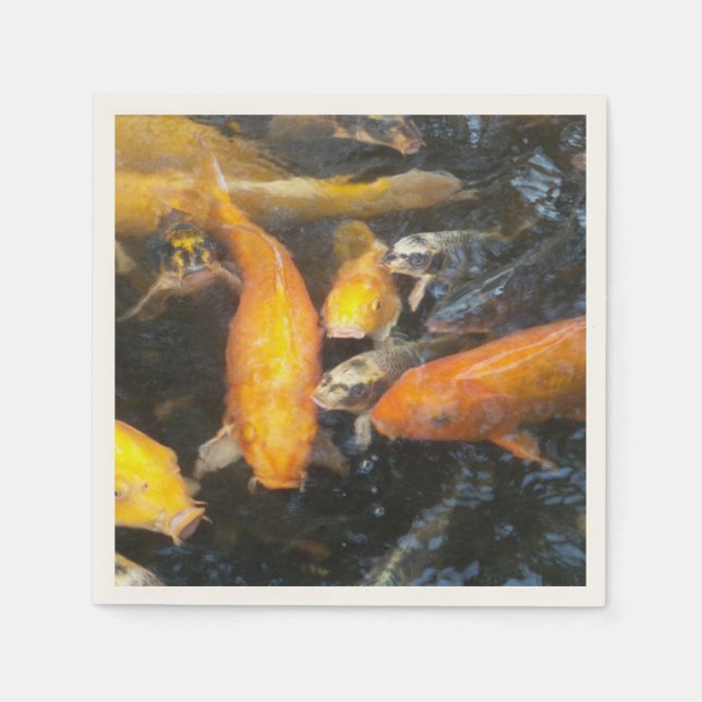Guardanapo De Papel Koi (Frente)