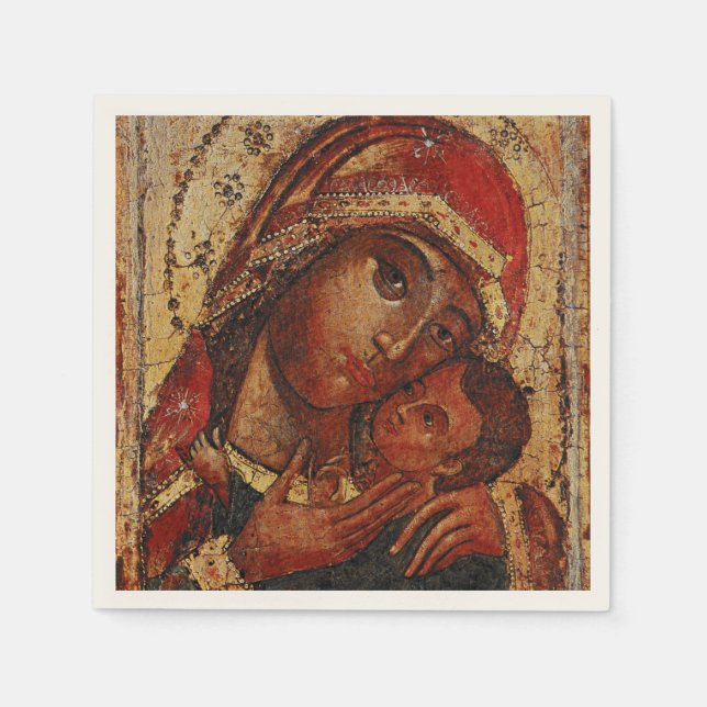 Guardanapo De Papel Korsunskaja: icon of the Mother of God of Cherson (Frente)