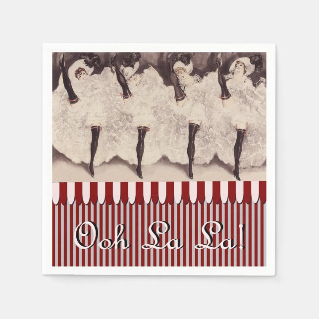 Guardanapo De Papel La La La! (Frente)