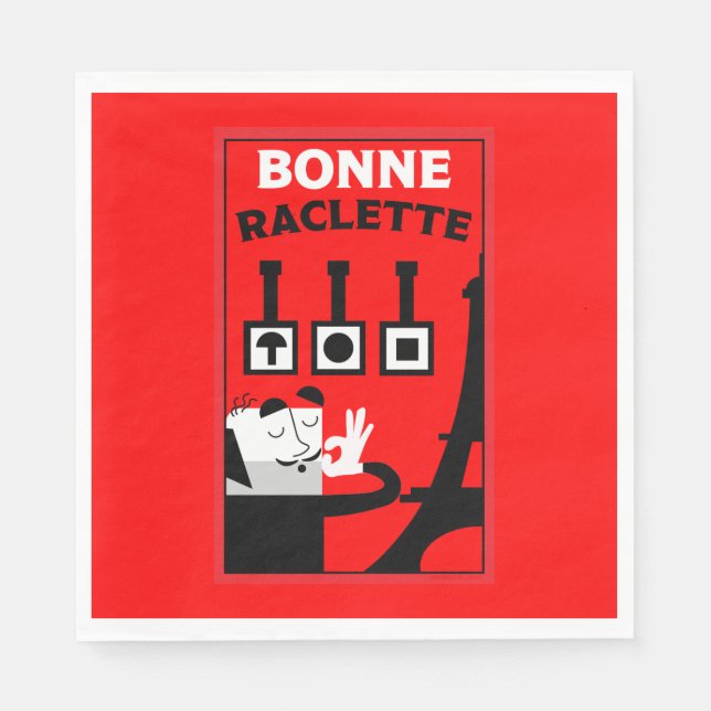 Guardanapo De Papel La Raclette (Frente)