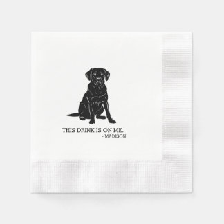 Guardanapo De Papel Labrador Cocktail Napkin