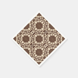 Guardanapo De Papel Lacey Natais vintages Holly, Berries, Flores