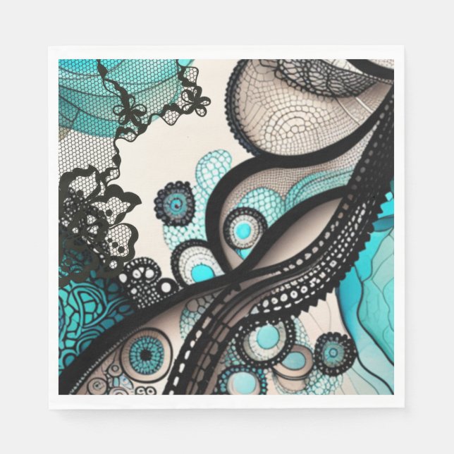 Guardanapo De Papel Lacy Lady (Frente)