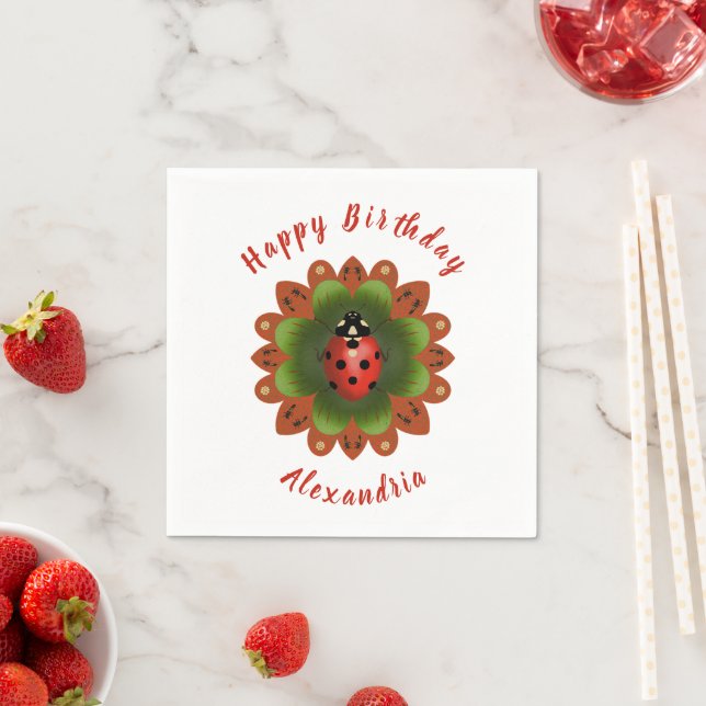 Guardanapo De Papel Ladybug (Insitu)