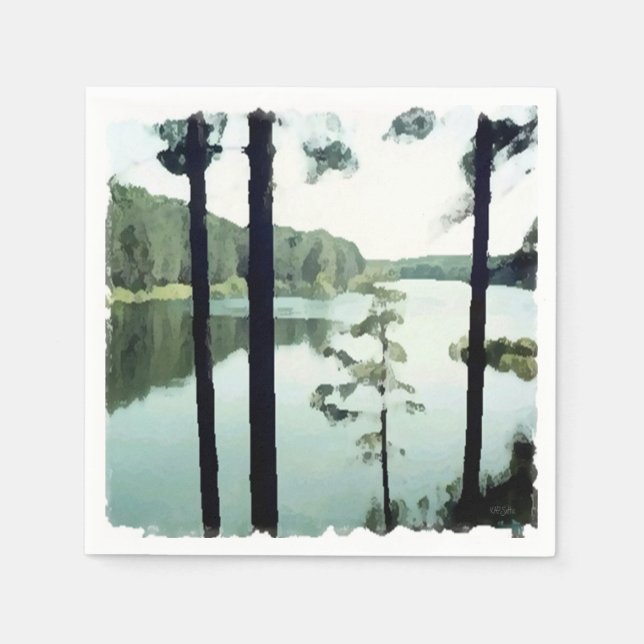 Guardanapo De Papel Lakeview (Frente)