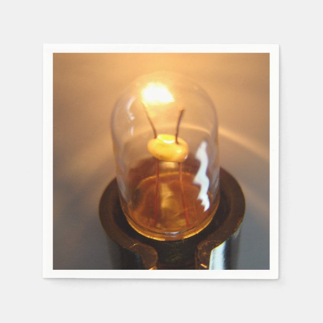 Guardanapo De Papel Lâmpada de Baixa Voltagem brilhante (Frente)
