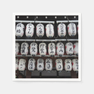 Guardanapo De Papel Lanternas Japoneses