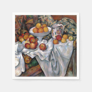 Guardanapo De Papel Laranjas da Vida Estática - Paul Cezanne Pintura