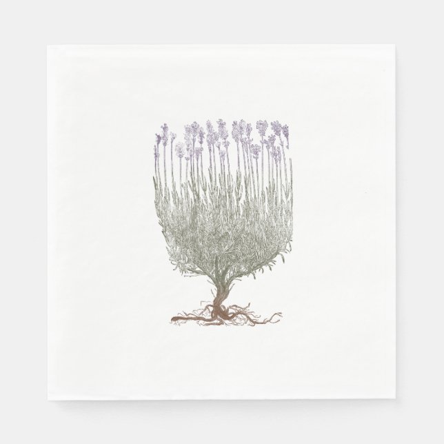 Guardanapo De Papel Lavanda (Frente)