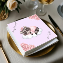 Lavanda de Chá de fraldas da Raccoon Animal Girl