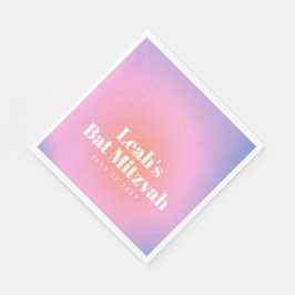 Guardanapo De Papel Lavanda de gradiente de tendência personalizada Ba