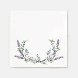 Guardanapo De Papel Lavanda e Eucalipto