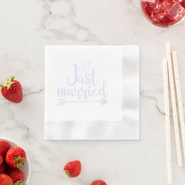 Guardanapo De Papel Lavanda recem casados (Insitu)