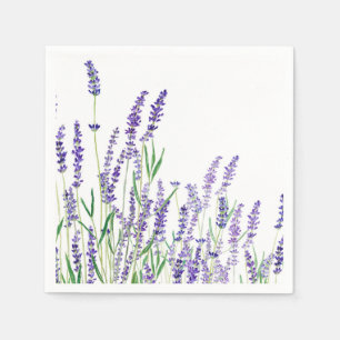 Guardanapo De Papel lavanda roxa