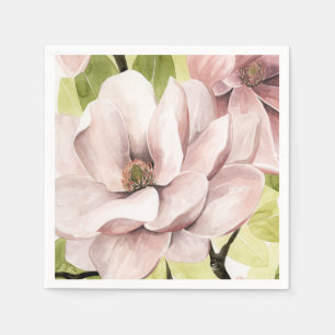 Guardanapo De Papel Lave as flores da Magnolia